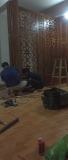 Vách Ngăn Thờ Gỗ Gõ