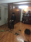 Vách Ngăn Thờ Gỗ Gõ