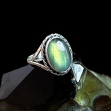 Hắc Nguyệt Quang Labradorite