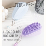 Lược Gội Đầu Massage Móc Charm TMR