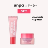 [COMBO] Bubi Scrub + Lip Mask + Lip Ampule - Tẩy tế bào chết + Mặt nạ ủ + Tinh chất dưỡng by Unpa