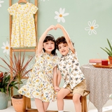 ao-so-mi-be-trai-tay-ngan-gau-teddy-vai-tho-cotton-mem-min-mat-mamla