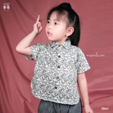 ao-so-mi-tay-ngan-be-trai-be-gai-hinh-chuot-mickey-mau-xam-mamla