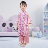 set-ao-dai-be-gai-mau-hong-hoa-tiet-hoa-va-chu-tho-dang-yeu-kem-quan-mamla