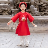 ao-dai-be-gai-theu-ruy-bang-thu-cong-hoa-cuc-vai-taffta-dung-form-set-ao-kem-qua