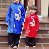 ao-dai-be-trai-be-hinh-rong-dap-chat-gam-han-mem-phoi-mau-set-ao-kem-quan-mamla-