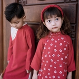 ao-dai-be-trai-nhung-min-phoi-nut-kem-quan-nhung-baggy-mamla
