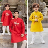 ao-dai-be-trai-theu-ket-ruy-bang-thu-cong-chim-yen-vai-taffeta-giu-form-tot-mac-