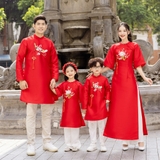 ao-dai-be-trai-theu-ket-ruy-bang-thu-cong-chim-yen-vai-taffeta-giu-form-tot-mac-