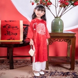 ao-dai-doi-be-trai-be-gai-mac-cap-theu-hinh-long-phuong-chat-gam-han-mem-mau-do-