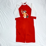 ao-dai-doi-be-trai-be-gai-mac-cap-vai-lua-cheo-mem-mau-do-in-hinh-em-be-tet-kem-