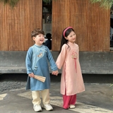 bo-ao-dai-be-trai-xanh-duong-theu-hinh-ngua-nhung-tam-min-nhe-ao-kem-quan-mamla-