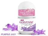 Lăn khử mùi Gervenne trắng da hương nước hoa Lily Tím 50 ml