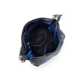 [Da Bò Thật Topgrain] Túi Xách Nữ Công Sở Dáng Mềm LEKA Lexa Hobo - Size 28cm - Màu Xanh Navy