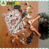 Đồ chơi lắp ghép xếp hình Rồng thần xương trắng của Phù thủy đầu lâu với hơn 1193 chi tiết