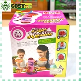 Máy làm kem đất nặn kèm khuôn làm kem đủ màu sắc