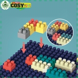 Hộp đồ chơi lắp ghép đu quay nhiều mẫu ghép sáng tạo với 520 chi tiết