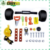 Đồ chơi vali thợ mộc kèm các dụng cụ làm mộc như cưa, khoan, vít ....cho bé