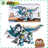 Đồ chơi khủng long đẻ trứng chạy bằng pin có nhạc và đèn cho bé