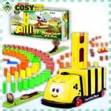 Đồ chơi xe lửa xếp domino với nhiều mẫu tàu cho bé