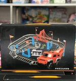 Đồ chơi lắp ráp xe lửa mô hình chạy pin với nhiều dạng đường ray lắp ráp