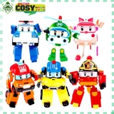 Đồ chơi biệt đội cứu hộ xe poli biến hình ô tô cho bé