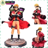 Mô hình Naruto hiền nhân 2 cóc đi kèm cao 30cm, tỉ lệ 1/6 hàng nét siêu chất lượng - Naruto