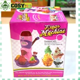 Máy làm kem đất nặn kèm khuôn làm kem đủ màu sắc