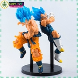 Mô hình Vegata Blue đang vận công tung chưởng cực đẹp cao 20cm - Dragon Ball - Có Hộp Đẹp