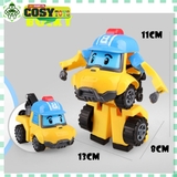 Đồ chơi biệt đội cứu hộ xe poli biến hình ô tô cho bé