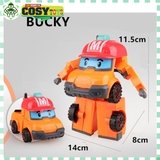 Đồ chơi biệt đội cứu hộ xe poli biến hình ô tô cho bé