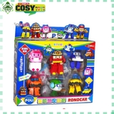 Đồ chơi biệt đội cứu hộ xe poli biến hình ô tô cho bé