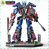 Đồ chơi lắp ghép xếp hình Optimus Prime cỡ lớn kèm chi tiết chuyển động đước với 2068 mảnh ghép cho bé
