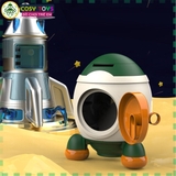 Đồ chơi ống tiết kiệm mô hình tên lửa phi hành gia cho bé