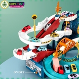 Đồ chơi đường đua ô tô khủng long cao cấp cho bé