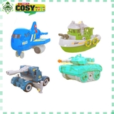 Túi đồ chơi xe lắp ráp, mẫu 4 xe quân sự cho bé