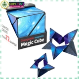 Hộp rubik vuông ma thuật biến hình các khối với nhiều kiểu ghép khác nhau cho bé