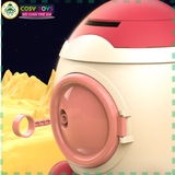 Đồ chơi ống tiết kiệm mô hình tên lửa phi hành gia cho bé