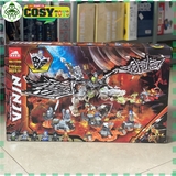 Đồ chơi lắp ghép xếp hình Rồng thần xương trắng của Phù thủy đầu lâu với hơn 1193 chi tiết