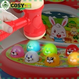 Đồ chơi đập chuột thỏ có nhạc và đèn cho bé