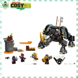 Đồ chơi lắp ghép xếp hình Ninjago Khủng Long Giác Đấu Mino Của Zane với 636 mảnh ghép