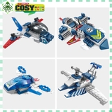 Đồ chơi lắp ghép xếp hình phi thuyền siêu chiến đấu Thanos bộ 8 trong 1 với 685 mảnh ghép