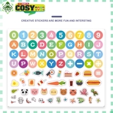 Hộp đồ chơi lắp hình khối đủ mẫu ghép cho bé với 260 chi tiết