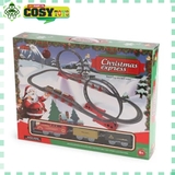 Đồ chơi đường ray xe lửa siêu tốc với đường ray lắp ráp nhiều mẫu linh hoạt cho bé