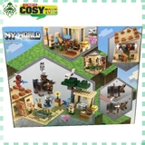 Đồ chơi lắp ghép xếp hình My World Ngôi làng sa mạc với 598 mảnh ghép