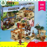 Đồ chơi lắp ghép xếp hình My World Ngôi làng sa mạc với 598 mảnh ghép