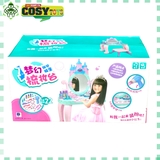 Đồ chơi bàn trang điểm có ghế ngồi kèm đàn piano và dụng cụ trang điểm, gương, kẹp tóc.....với hơn 22 chi tiết