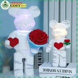 Đồ chơi lắp ghép xếp hình gấu bear brick đủ mẫu và kích thước đa dạng từ 2800 đến 12000 chi tiết