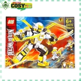 Đồ chơi lắp ghép xếp hình Ninjago cùng robot chiến đấu mang giáp với hơn 365 mảnh ghép