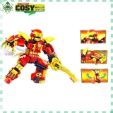 Đồ chơi lắp ghép xếp hình Ninjago cùng robot chiến đấu mang giáp với hơn 365 mảnh ghép